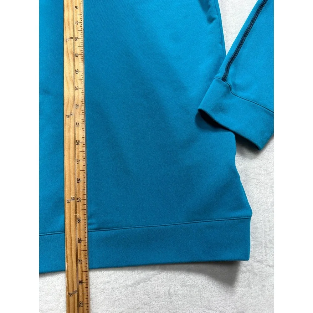 Adidas Golf Pullover Mens Size XL Blue‎ Quarter-Zip Performance ClimaLite